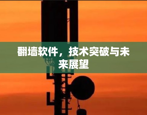 翻墙软件，技术突破与未来展望