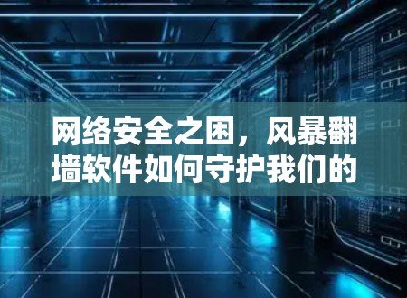 网络安全之困，风暴翻墙软件如何守护我们的数据与隐私