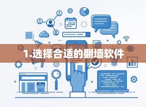1.选择合适的翻墙软件