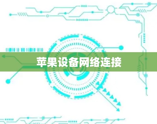苹果设备网络连接