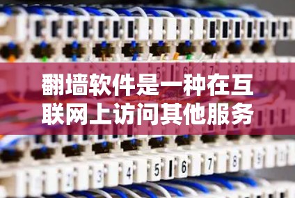 翻墙软件是一种在互联网上访问其他服务器或网站的工具，通常通过网络下载或文件上传。以下是对翻墙软件的详细总结