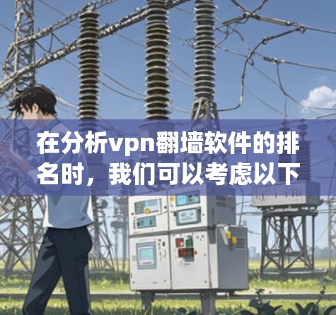 在分析vpn翻墙软件的排名时，我们可以考虑以下几个方面