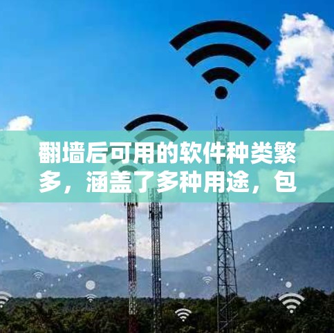 翻墙后可用的软件种类繁多，涵盖了多种用途，包括访问内容、管理文档、存储数据以及开发等。以下是一些常用且安全的软件推荐