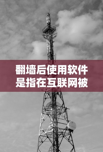 翻墙后使用软件是指在互联网被封锁或阻止访问的情况下，使用特定的软件来处理访问内容、恢复权限或管理文件。以下是一些可能的软件及其功能