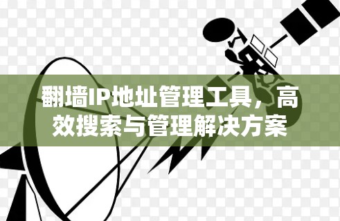 翻墙IP地址管理工具，高效搜索与管理解决方案