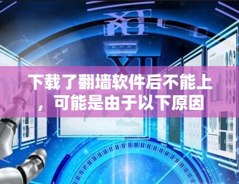 下载了翻墙软件后不能上，可能是由于以下原因