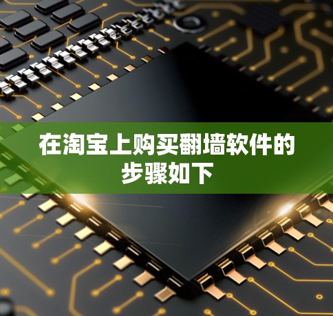 在淘宝上购买翻墙软件的步骤如下