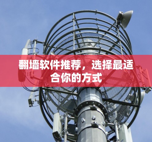 翻墙软件推荐，选择最适合你的方式