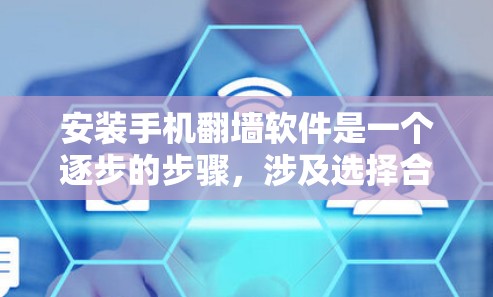 安装手机翻墙软件是一个逐步的步骤，涉及选择合适的软件、下载安装包、进行设置和测试。以下是详细的步骤指南