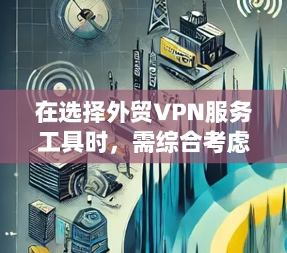 在选择外贸VPN服务工具时，需综合考虑多个因素以确保安全、可靠和高效。以下是一个系统化的评估和推荐