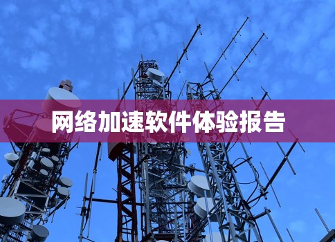 网络加速软件体验报告